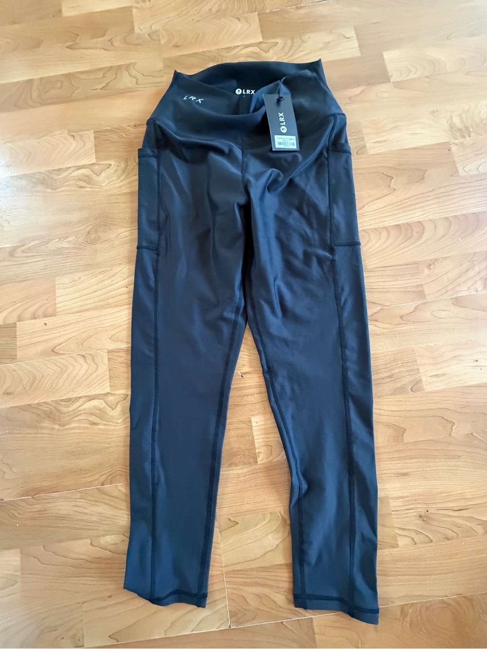 High-Waist Black Active Leggings